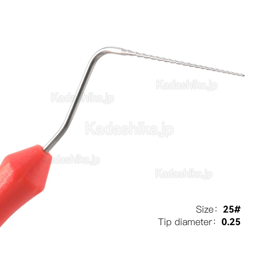 歯科ハンドファイル マイクロシェイパー 02 テーパー #20 #25 #30